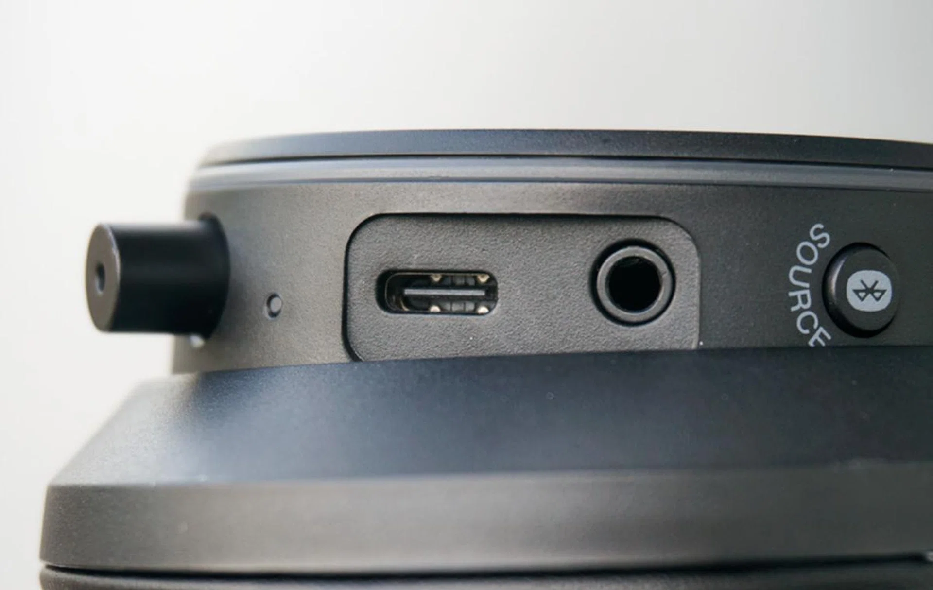 Use USB-C, audio cable or Bluetooth to get your music.