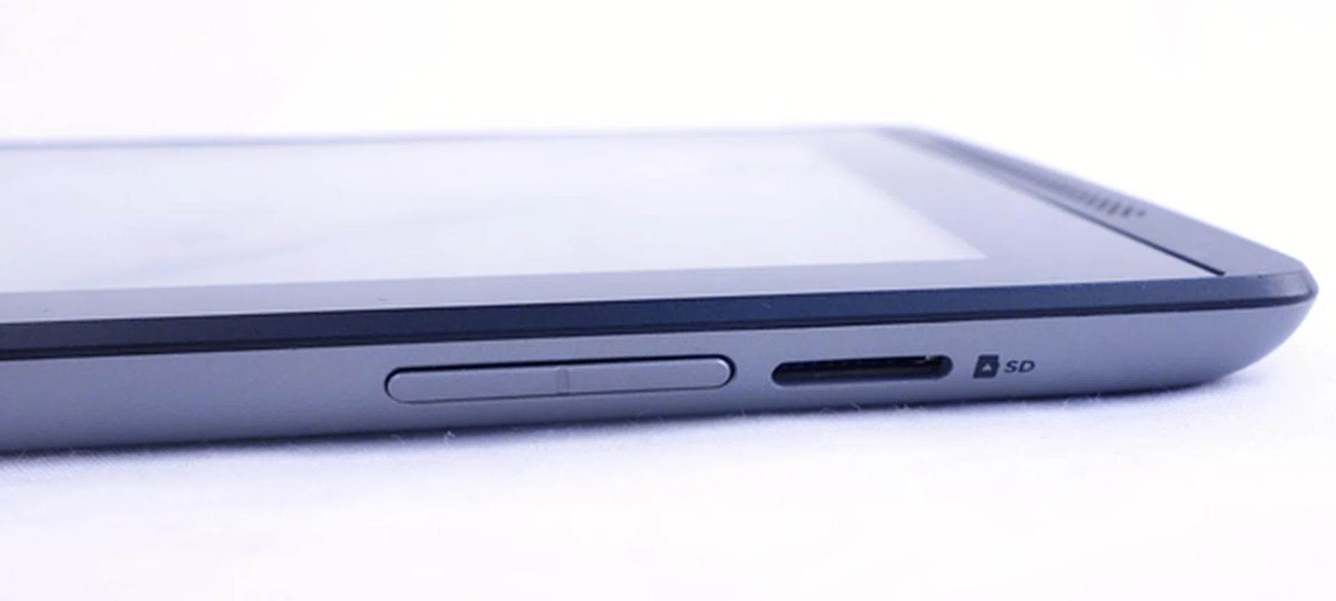 The volume buttons are raised above the body of the device and provide decent tactile feedback. 