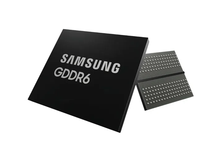 The new memory will improve performance for next-generation graphics cards, laptops, game consoles, and AI processing on HPC clusters. Image source: Samsung. 