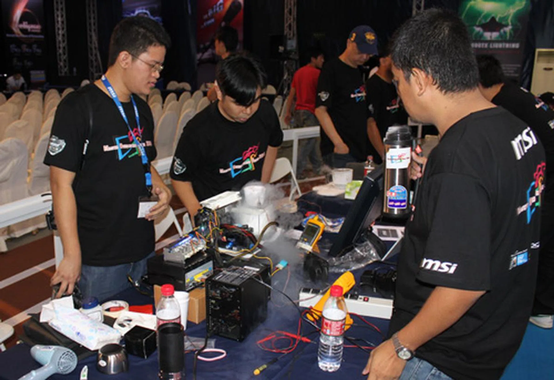 Team Philippines soon got into the "cool" groove too.