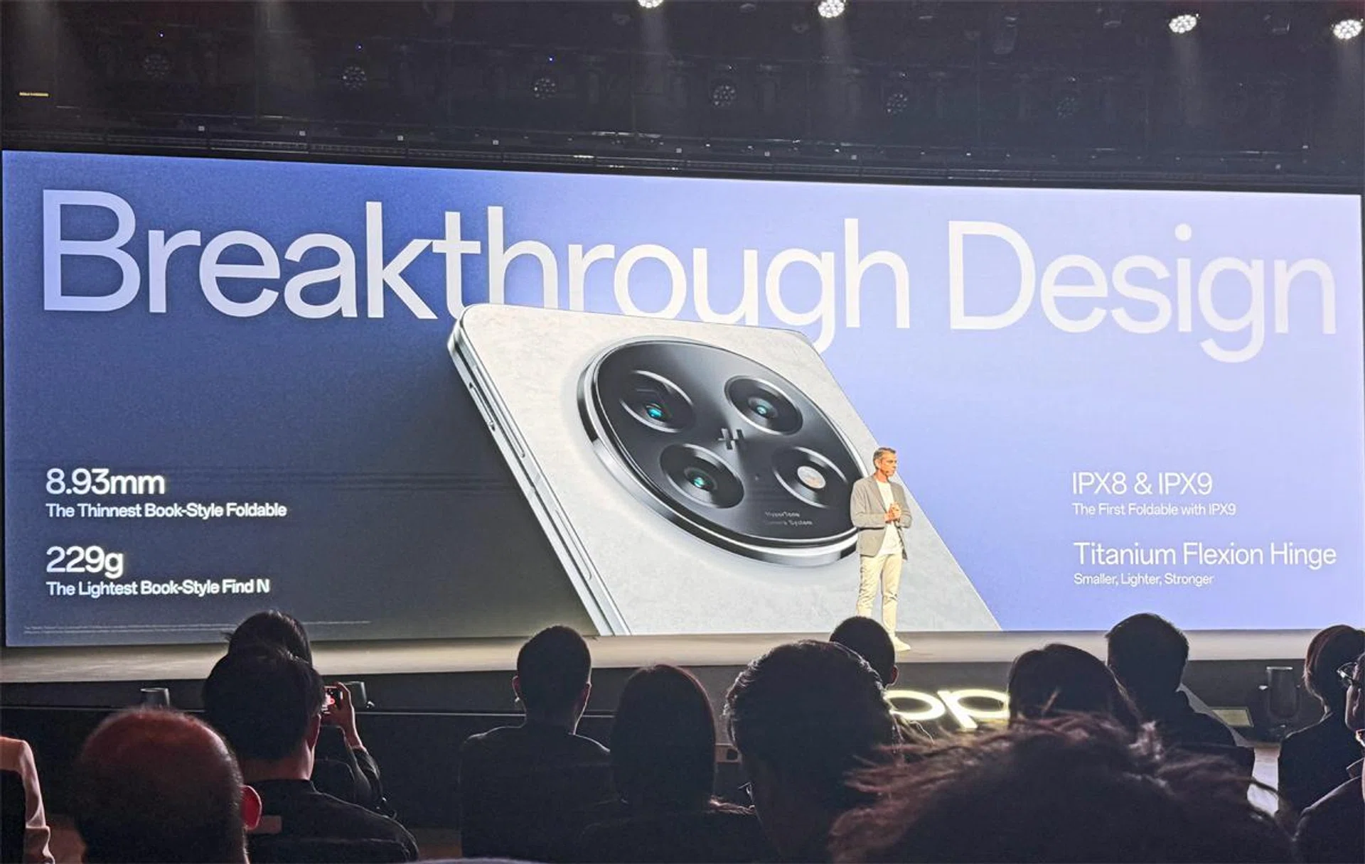 OPPO Find N5 launch in Singapore. Photo: HWZ.