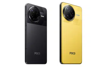 Poco F7 Pro (left) with Poco F7 Ultra (right). Photo: Poco (Xiaomi).