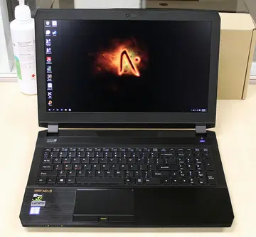 Nothing much to see here, only the Aftershock S-15, one of the world's first notebooks to be powered by Intel's newest Skylake processor.