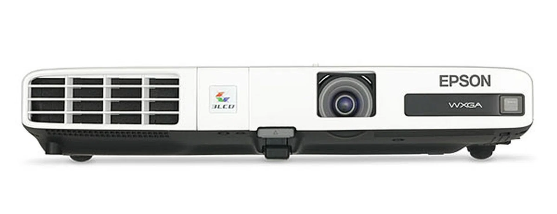 The 1.2x optical zoom lens resides behind the A/V Mute door.