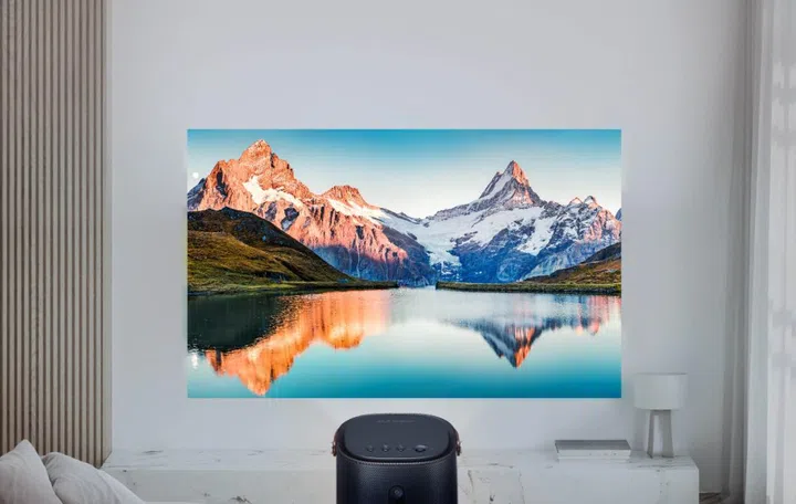 The ASUS ZenBeam L2  is a short-throw projector. Image source: ASUS. 