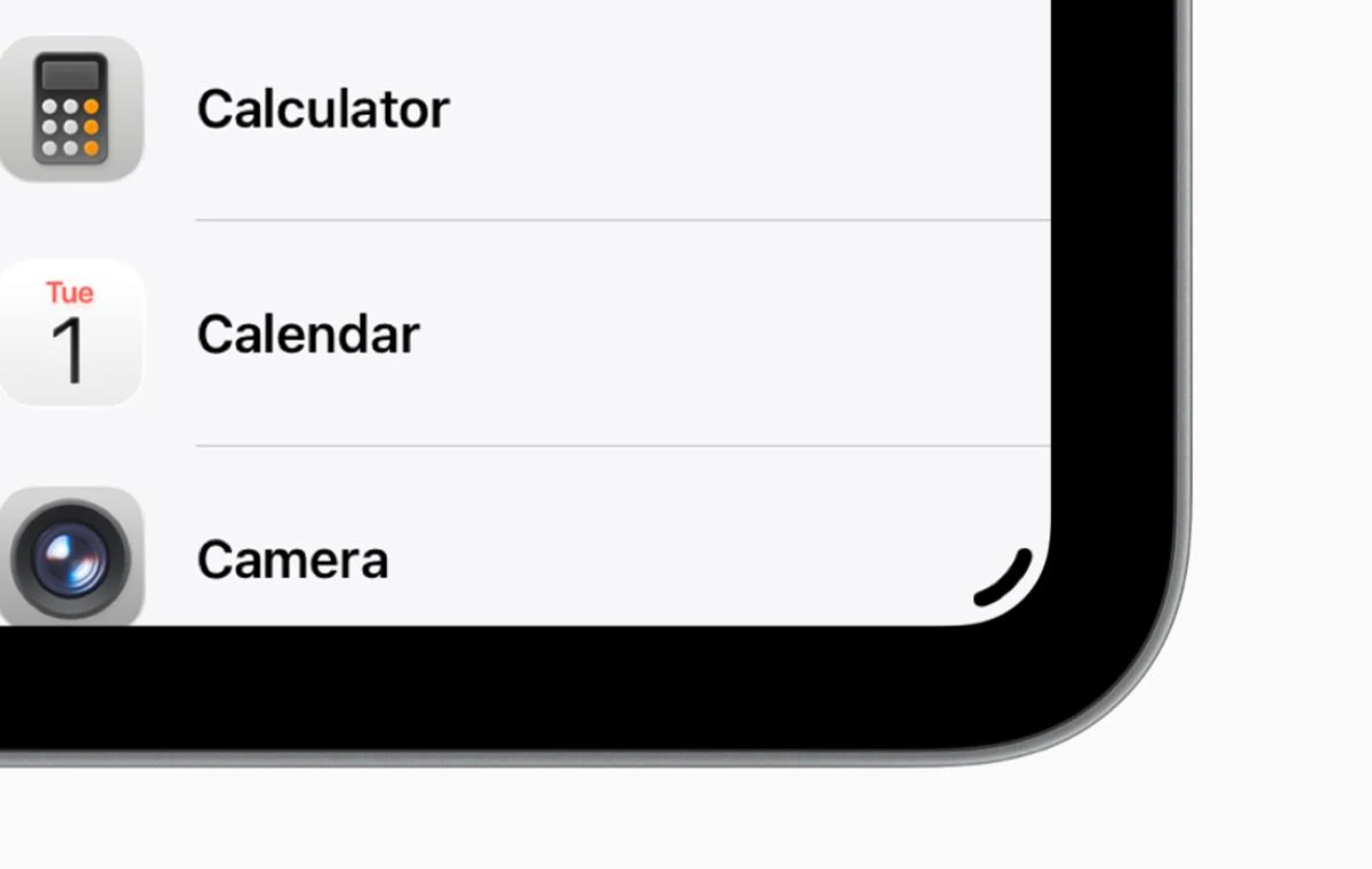 When you enable the new windowing mode, a "grab handle" will appear at the bottom right corner of the app window. Photo: Apple
