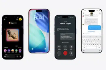 Apple Intelligence on the iPhone.