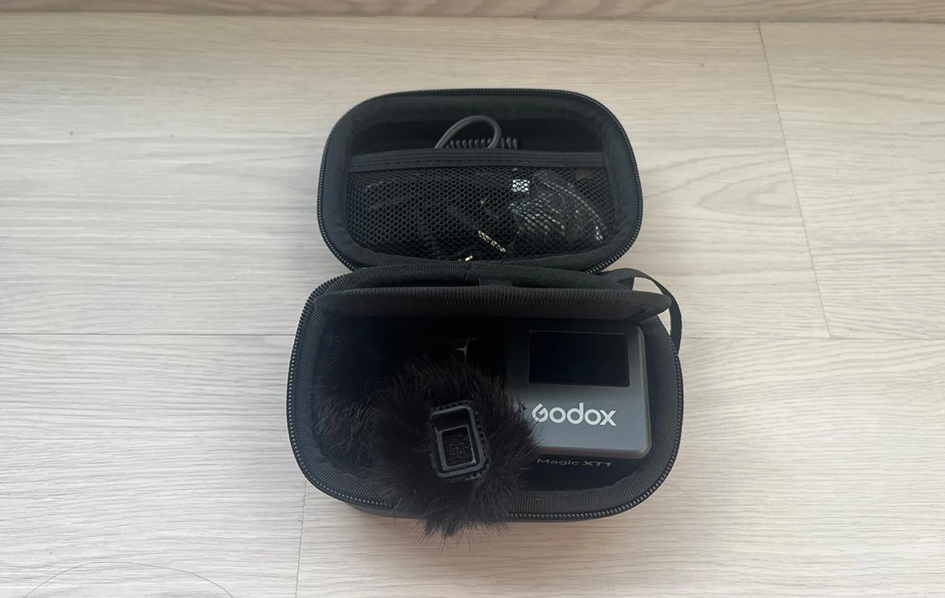 While the receiver and transmitter kit is incredibly compact, the included carrying case is huge! Photo: HWZ