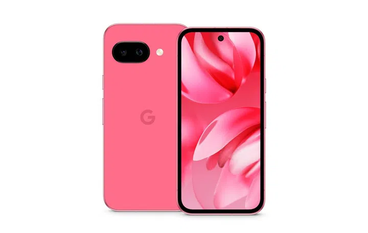 Google Pixel 9a in Peony. Image: Google.