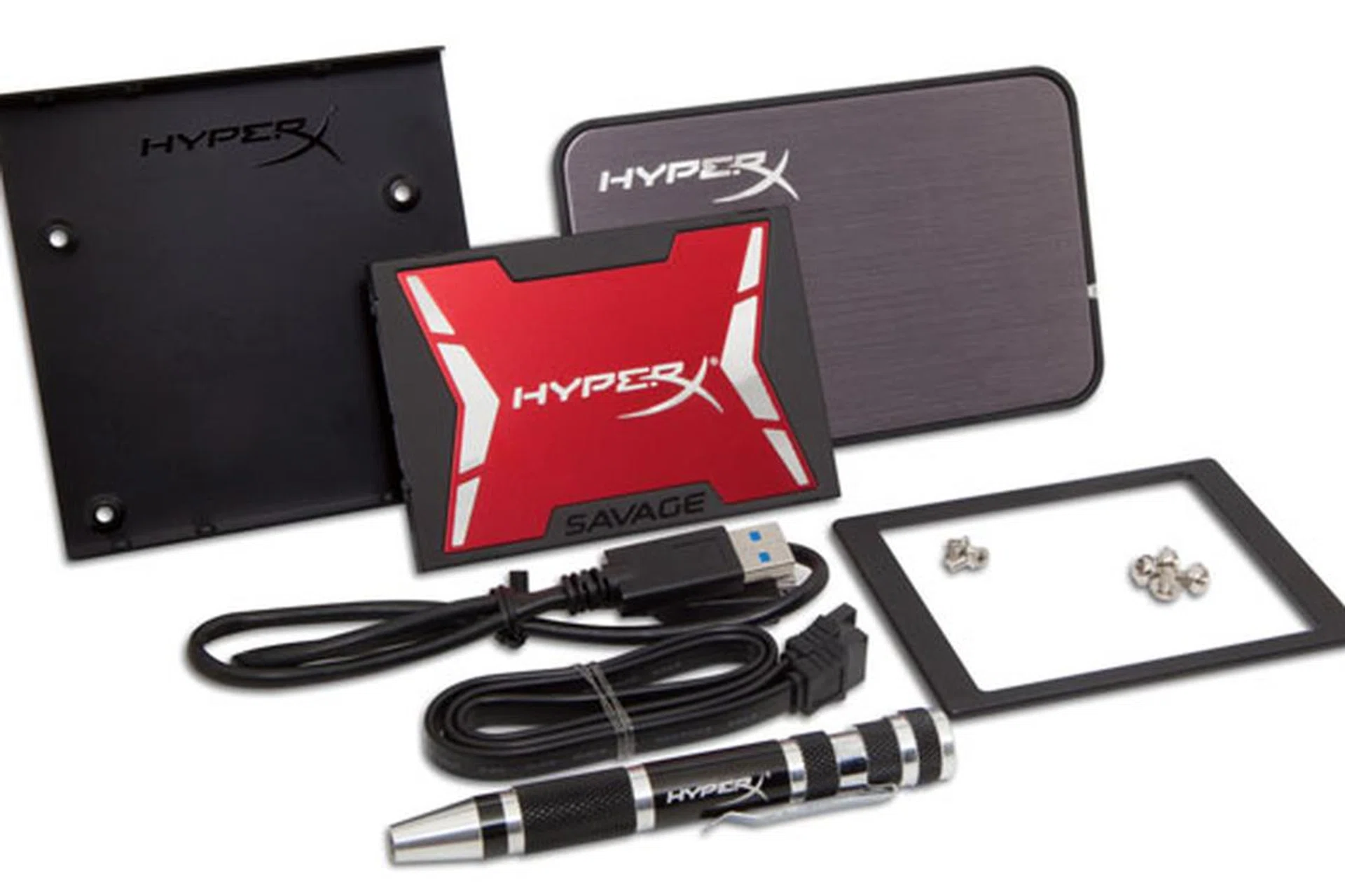 The HyperX Savage also ships with an upgrade bundle kit. (Image Source: Kingston)