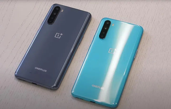 The final design of the OnePlus Nord, as revealed in the video. Source: Marques Brownlee.