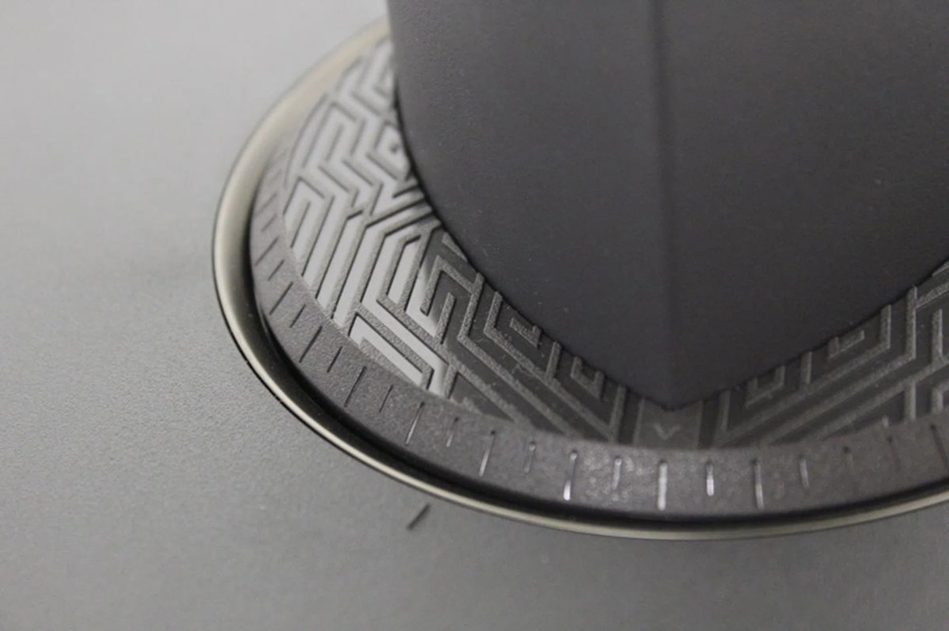 We like the ornate design of the plastic. For some reason, we're reminded of the Incas.