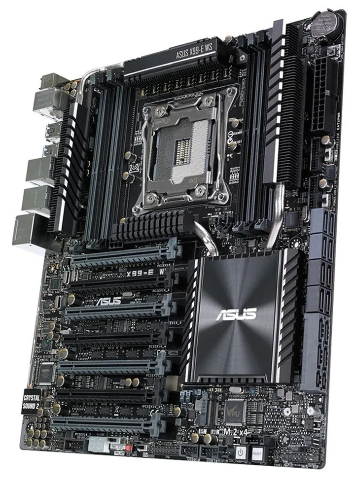 ASUS X99-E WS (Image source: ASUS)