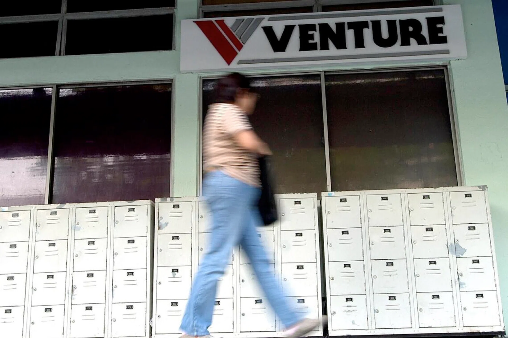Venture Manufacturing, a third party contractor
located at Ang Mo Kio. [lockers]