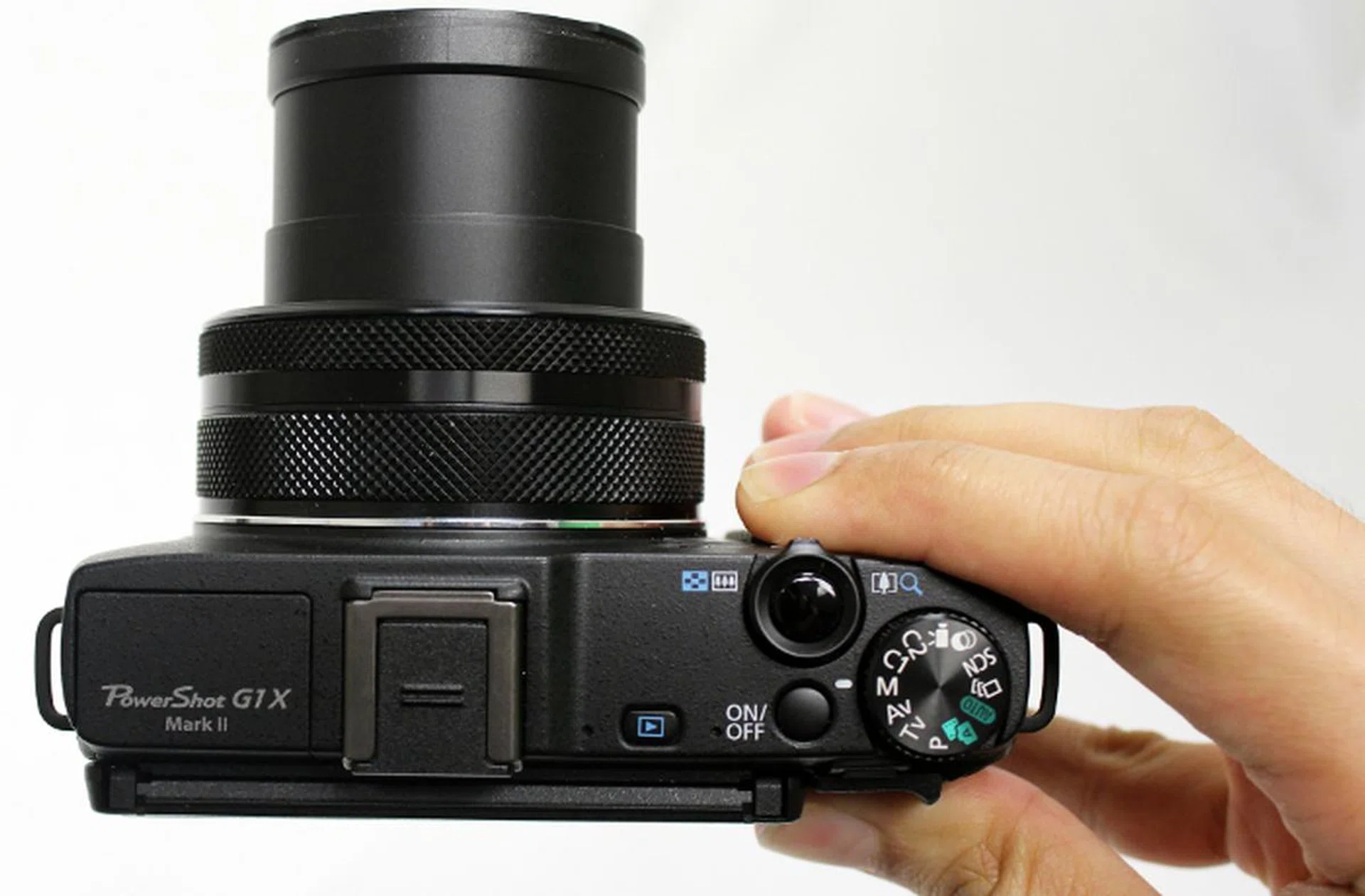 The PowerShot G1 X Mark II is larger than your run-of-the-mill compact.