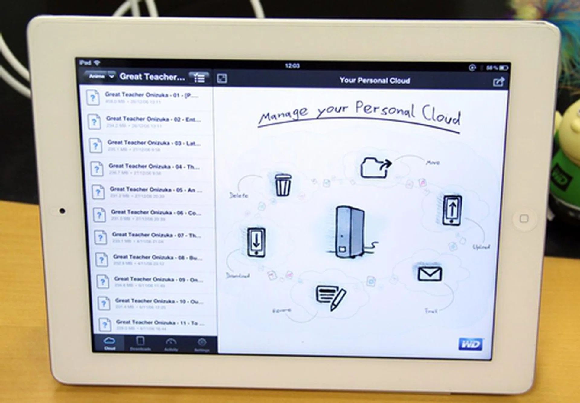 This is the iOS version of the WD 2go mobile application. With this software, users are able to access their WD storage devices on supported iOS devices. This mobile application is also available for Android devices.