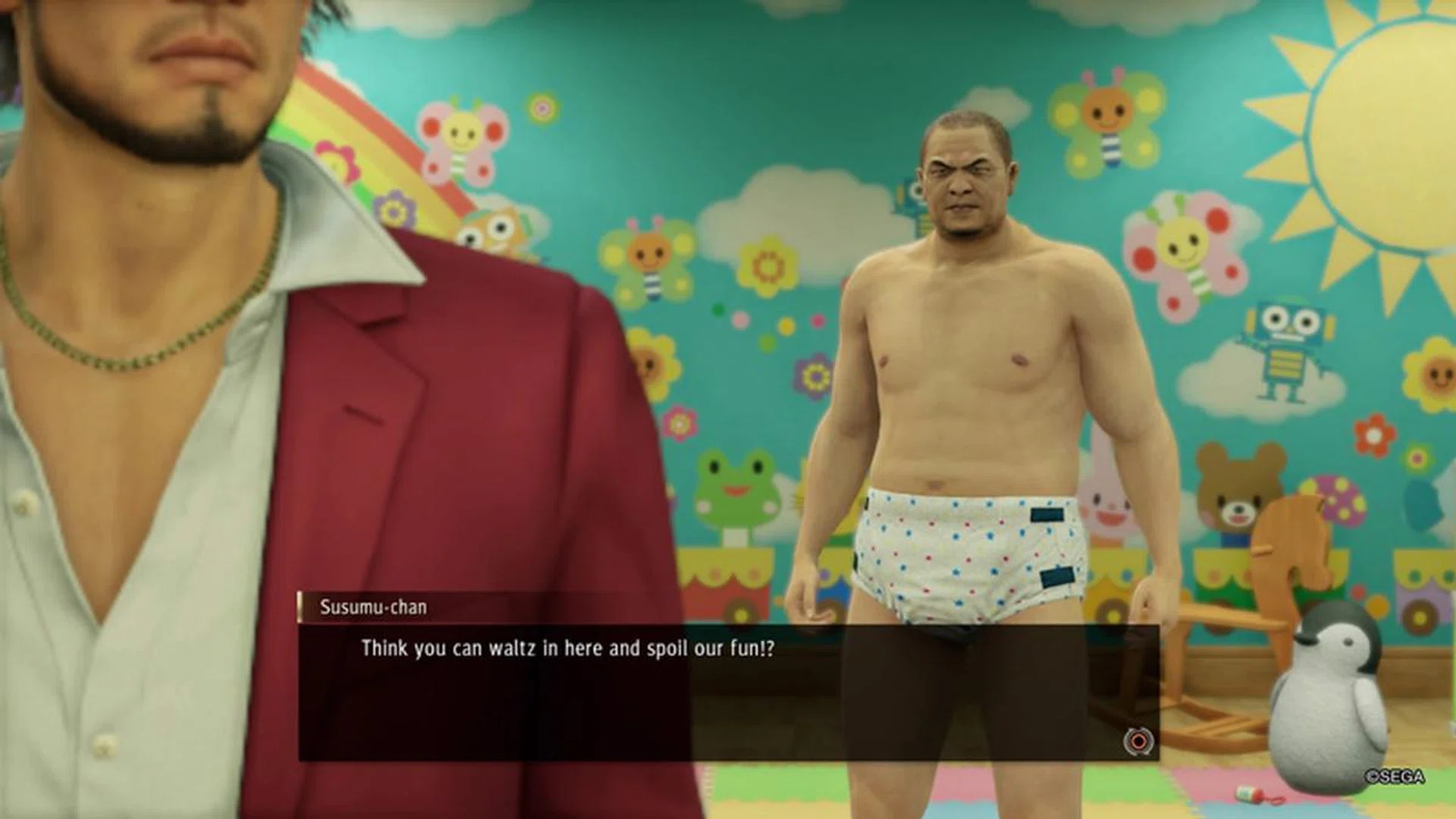 Yokohama is filled with strange characters to meet, and you're given plenty of choices to deal with them however you see fit. 