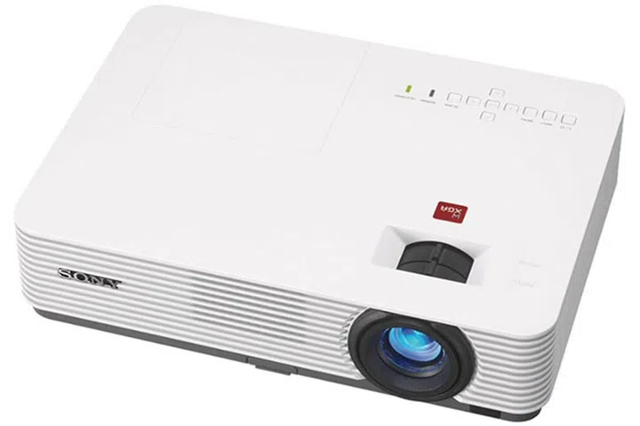 The Sony VPL-DW240 is a 3,000-lumen 3LCD data projector with a WXGA native resolution.