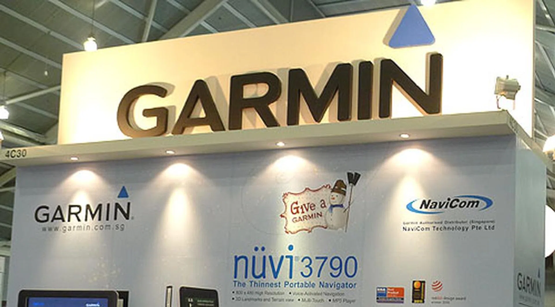 Need a GPS navigation device? Garmin has quite a few models on offer, though we didn't see anything new.
