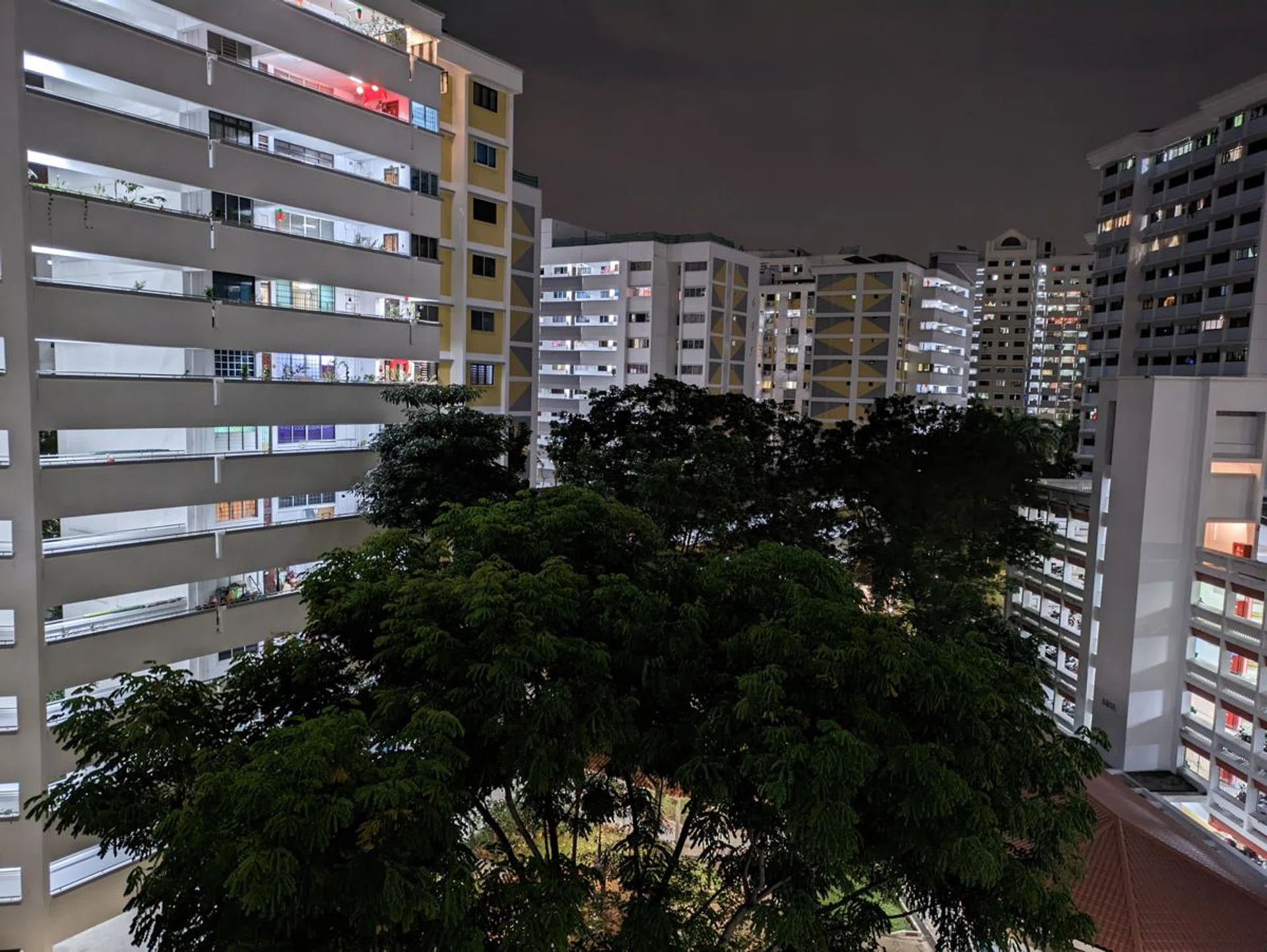 Google Pixel 7a Night Sight attempt.