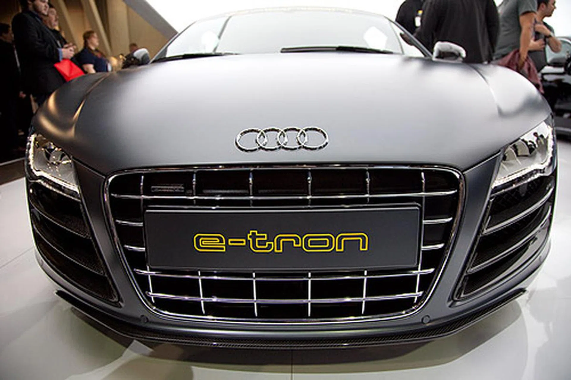 The Audi R8 E-tron.