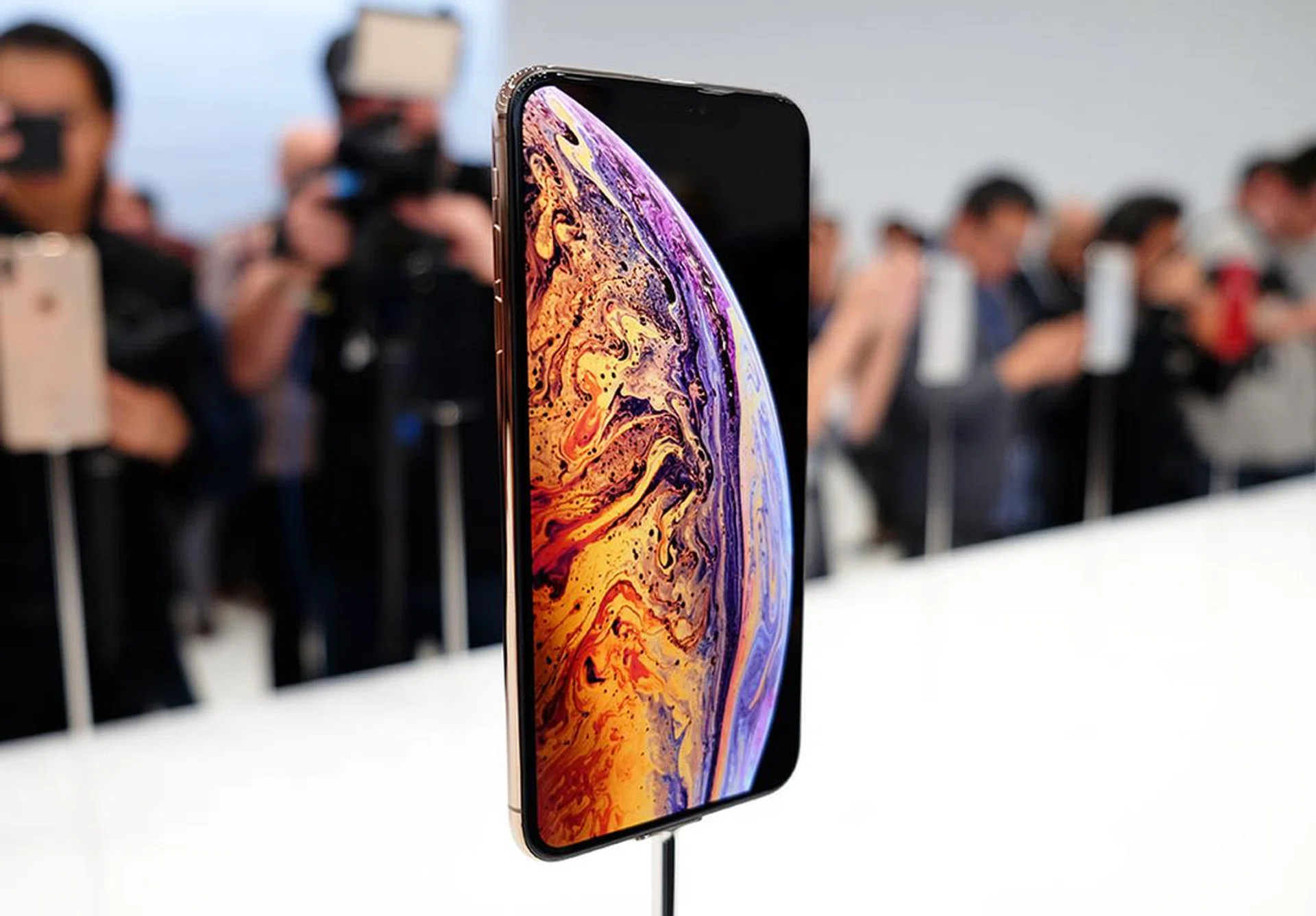 The Apple iPhone XS Max. 