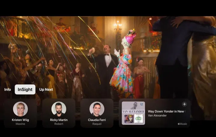 Apple's InSight reminds me of Amazon's Xray feature. 
