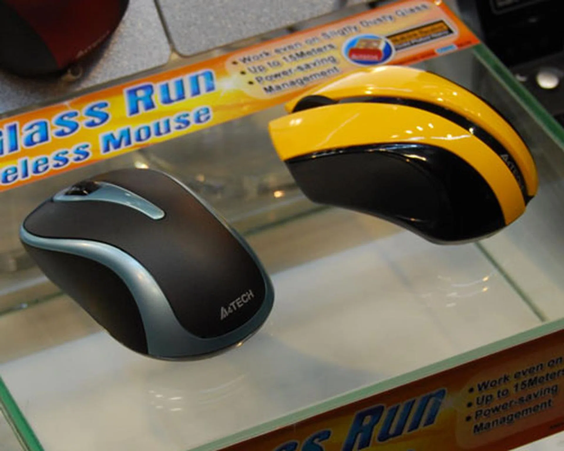 Frequent travelers will be glad to know that the A4 Tech G9 wireless mouse is compact, performs well on glass and is very affordable at only $29 (usual price $59).