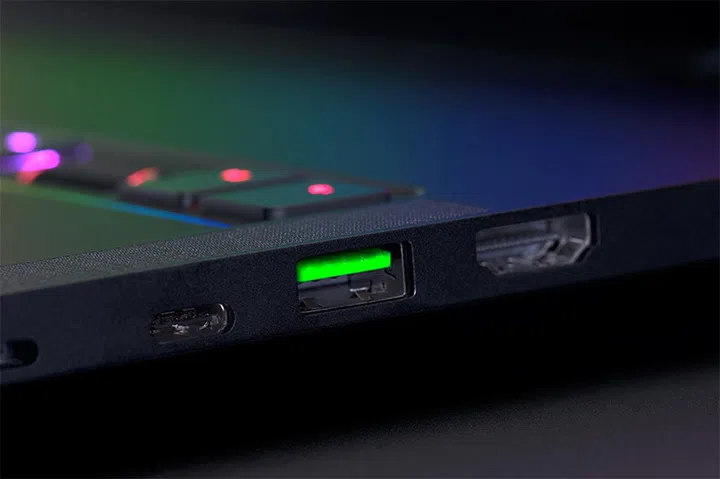 Razer Blade Pro 2017 ports