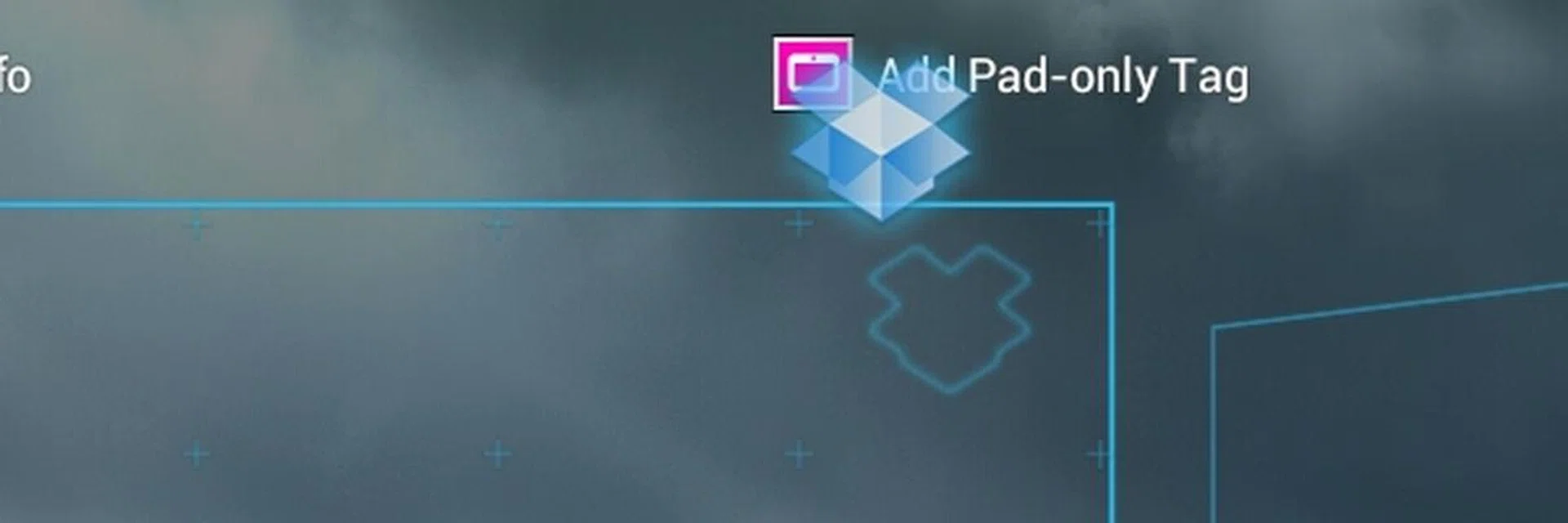 You are not limited to just tagging tablet-specific apps. Apps that work for both tablets and smartphones such as Dropbox can also be tagged.