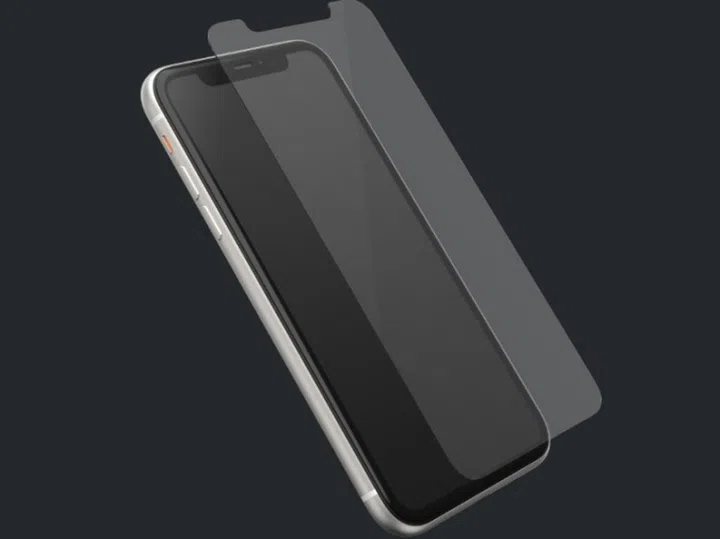 The new OtterBox Amplify Glass screen protector with antimicrobial technology. <br>Image source: OtterBox