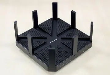 Say hi to 802.11ad. The TP-Link Talon AD7200 offers data transfer rates of up to 7200Mbps thanks to this new wireless standard.
