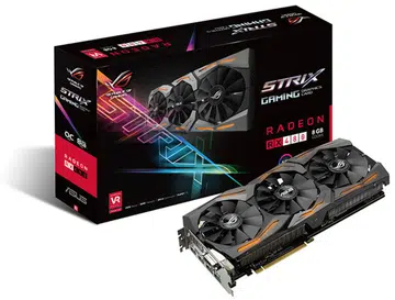 ASUS ROG Strix Radeon RX 480. (Image Source: ASUS)