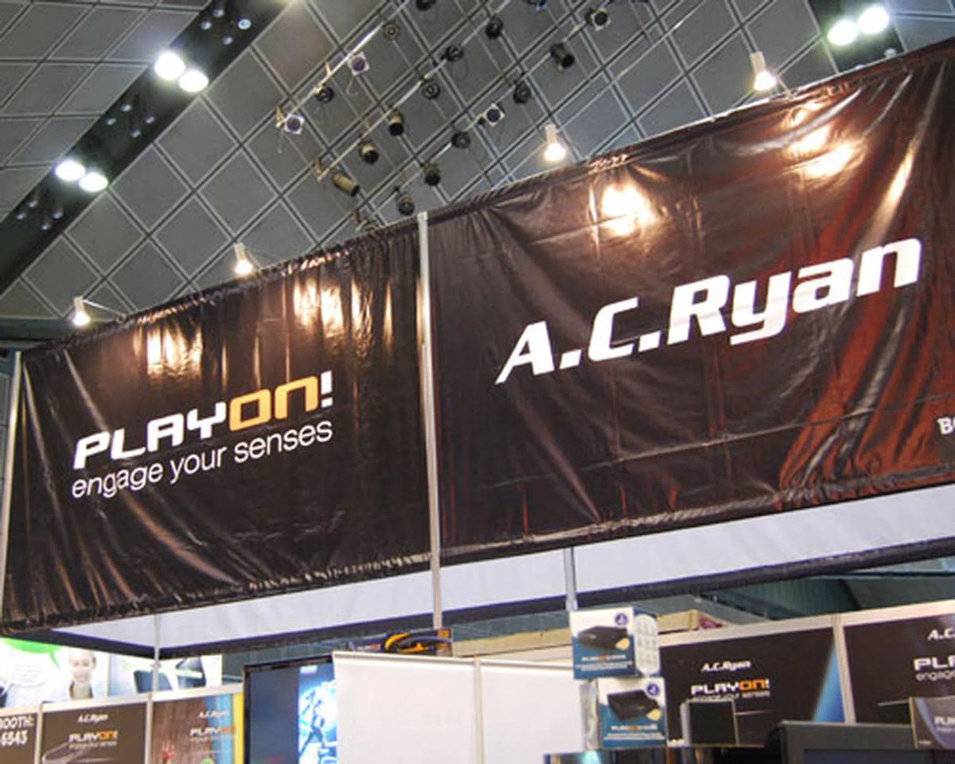 What's there to check out at AC Ryan? Well, if you're a movie buff who wants a decent entertainment setup at home, you need to take a look at some of its full HD network media players on display.
