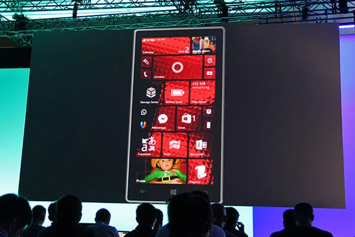 Another look at the new Start screen. Storage Sense, Battery Sense, and Data Sense are updated too.