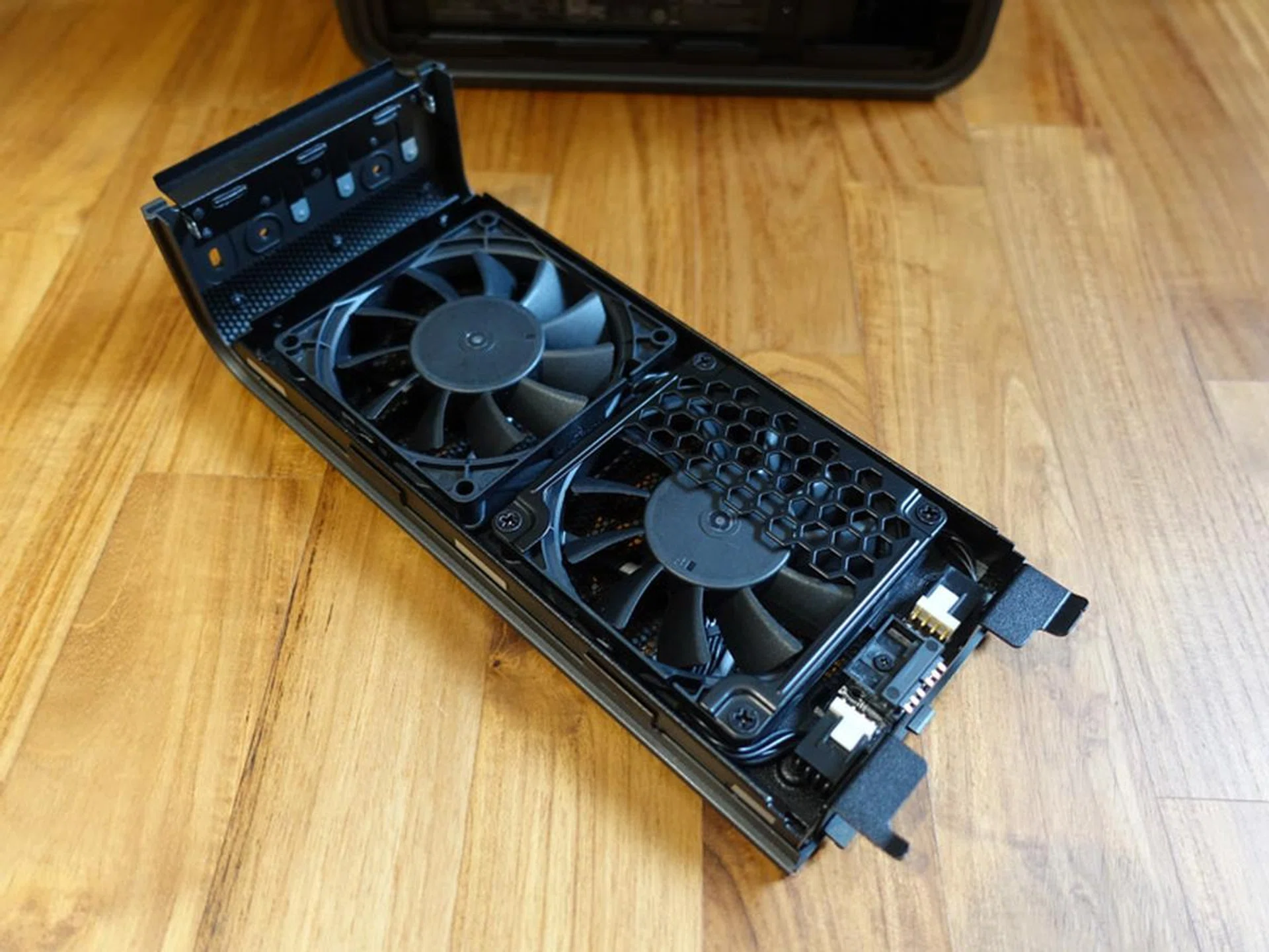 Here's a better look at the exhaust fans.