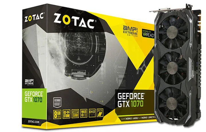 Zotac GeForce GTX 1070 AMP Extreme