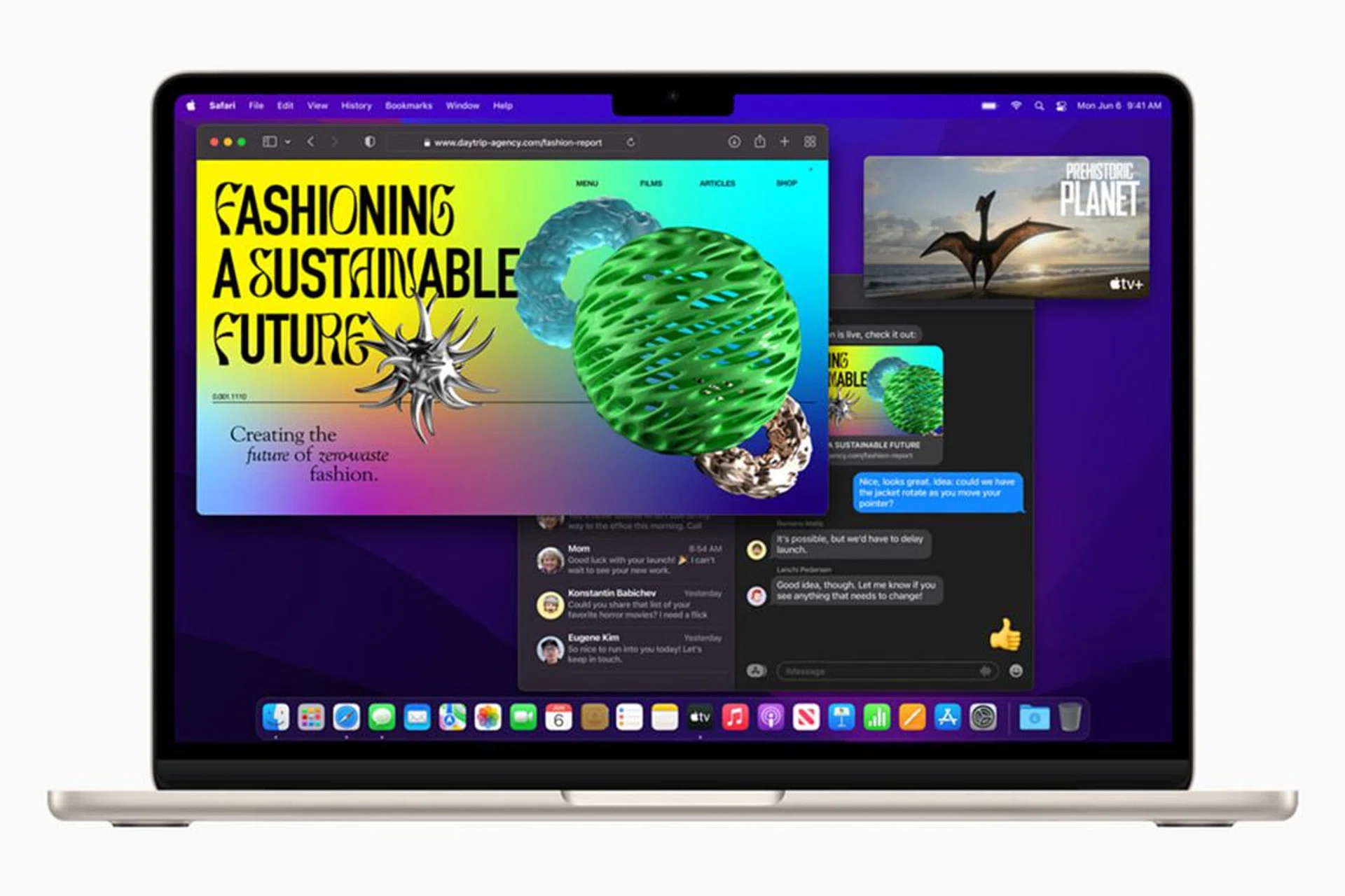Apple MacBook Air (2022) with Apple M2 chipset.