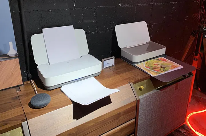 The HP Tango (left) and Tango X.