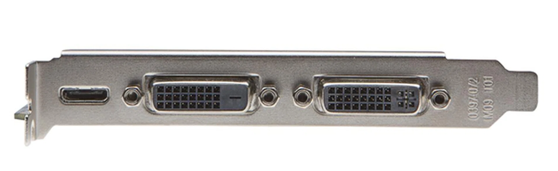 For its video connectivity options, there is a pair of dual-link DVI ports, and a mini-HDMI port.