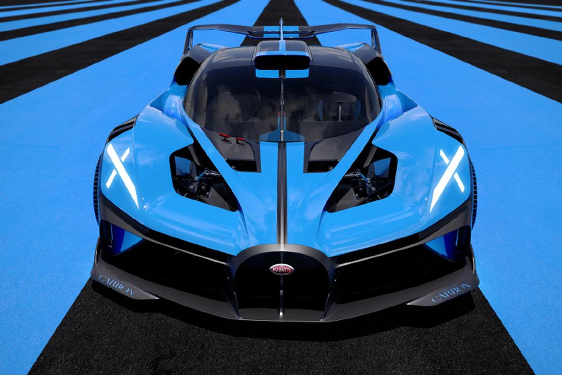 The Bugatti Bolide. (Image source: Bugatti)
