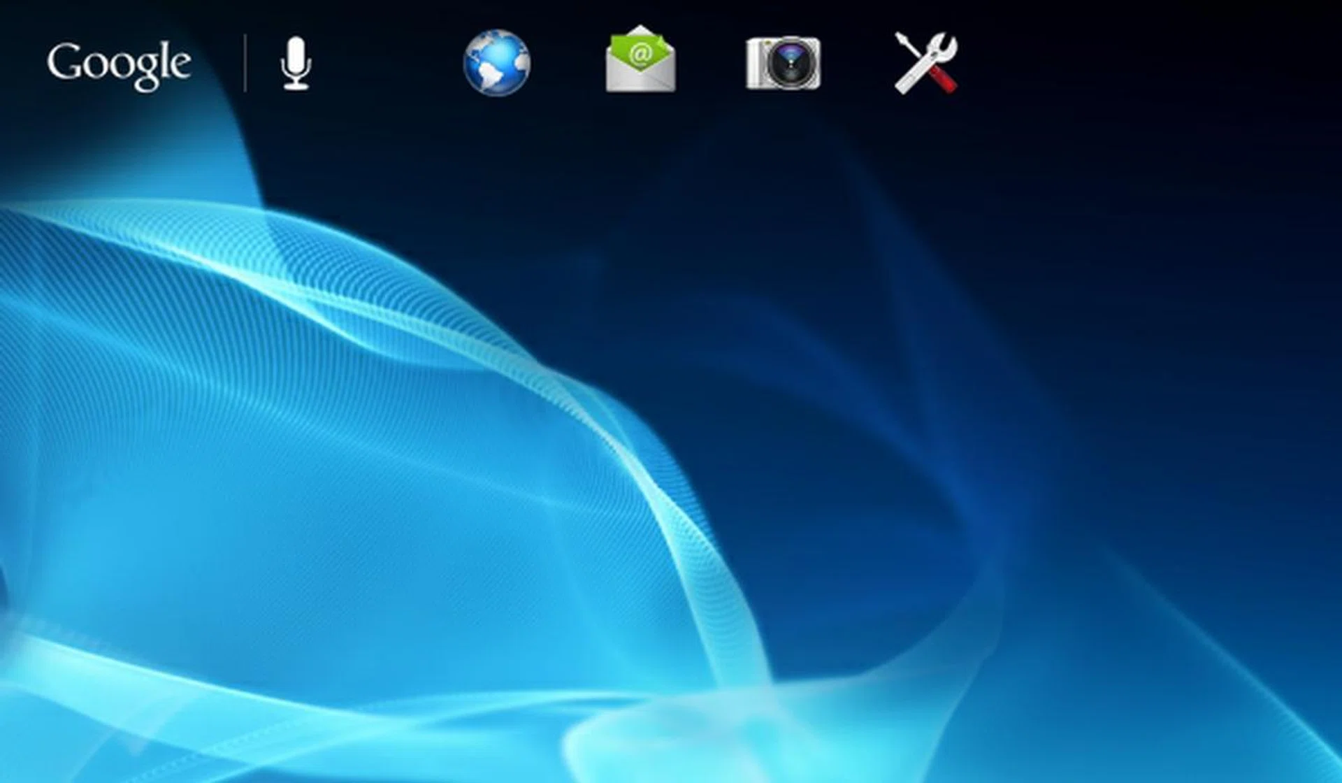 We first saw this feature on the Sony Tablet S.