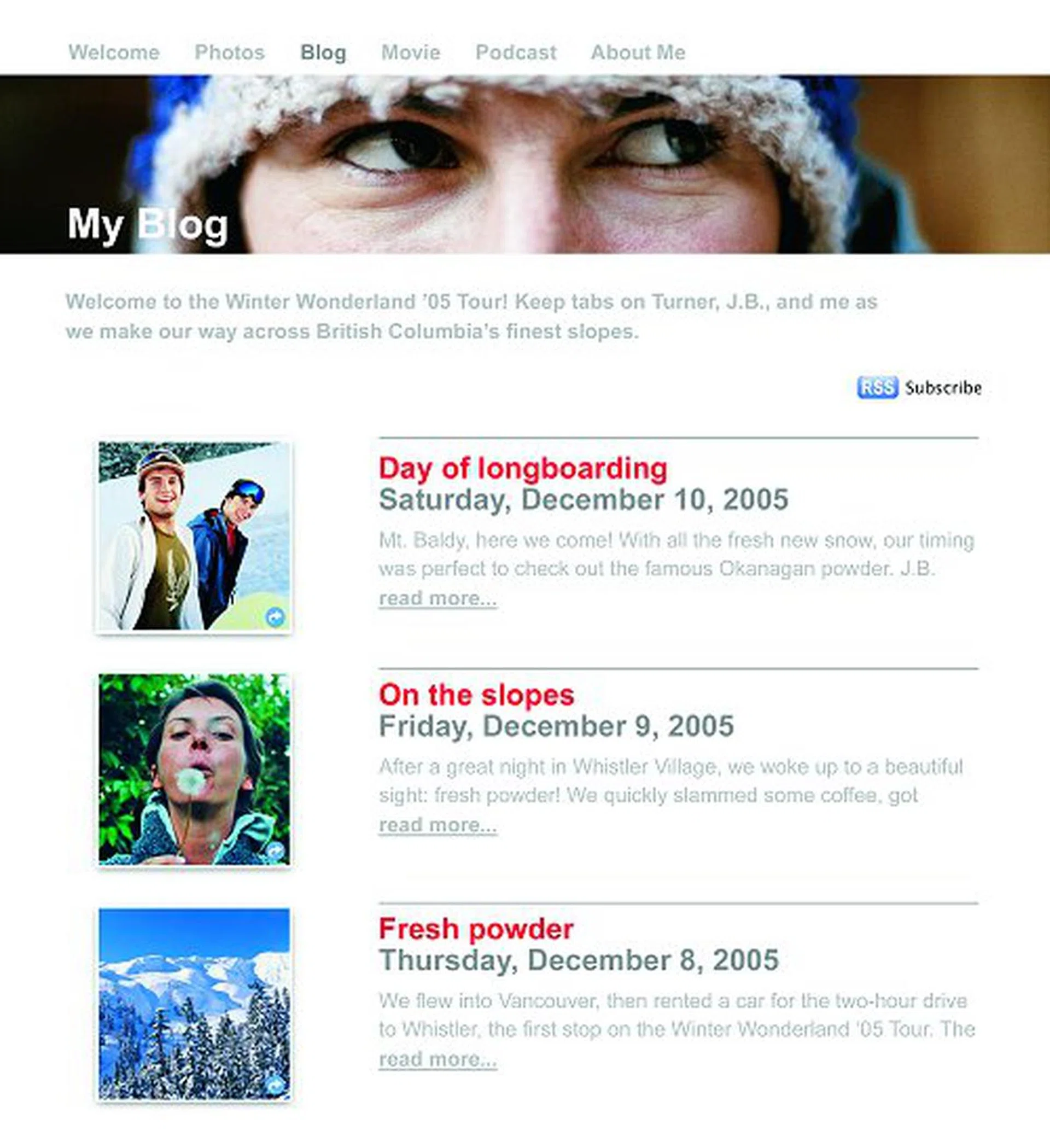 iWeb, your online link to showcasing your content - from creation to publishing.