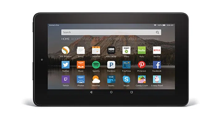 The new US$50 Amazon Fire tablet. (Image Source: Amazon)