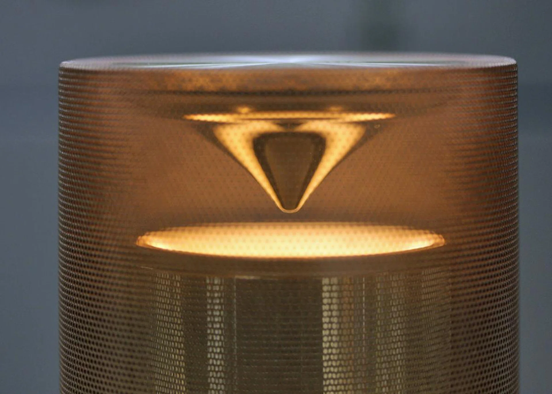 This cone helps to disperse sound in all directions.