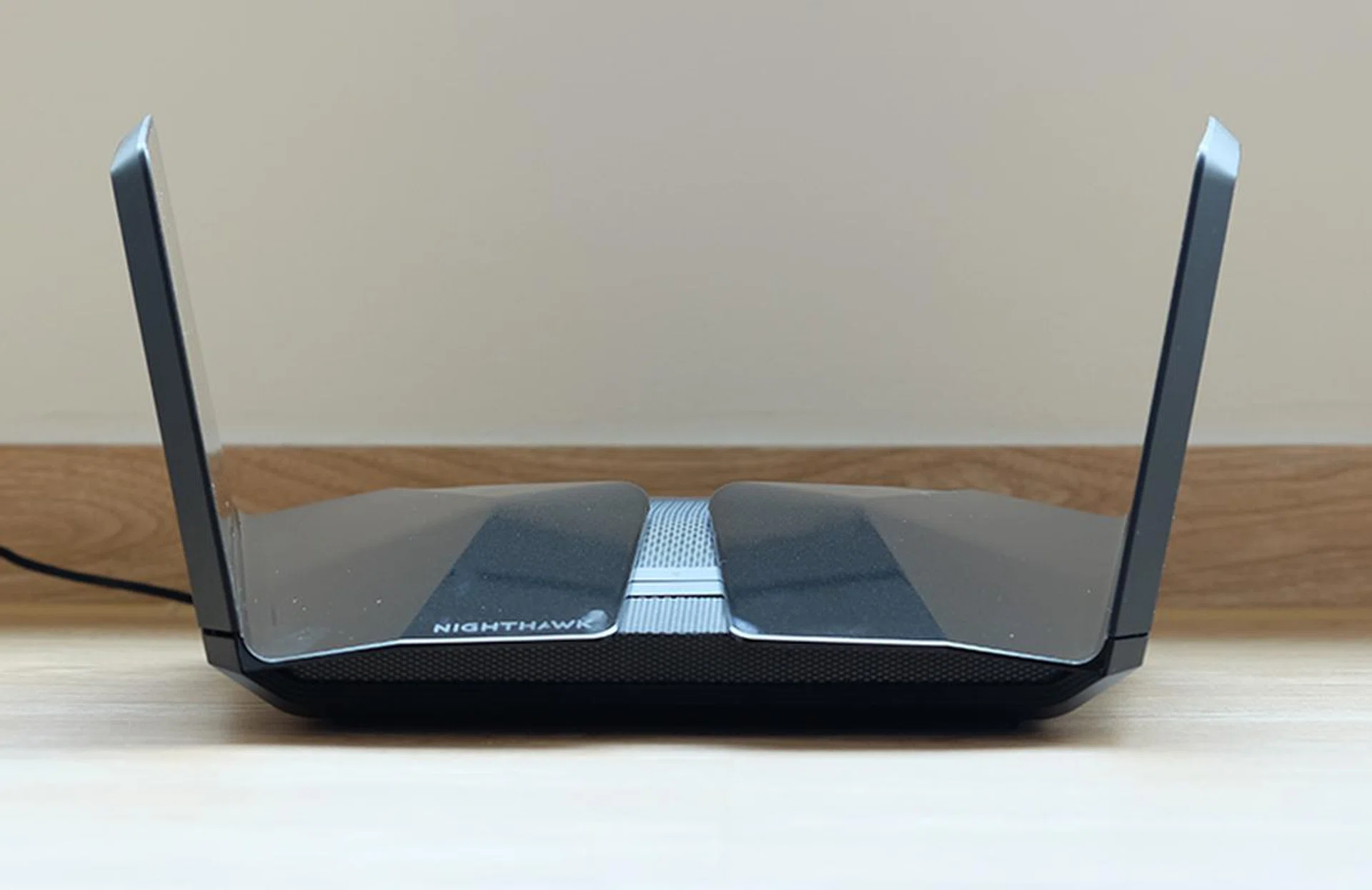 The Netgear Nighthawk RAX200 is arguably the best looking of the trio.