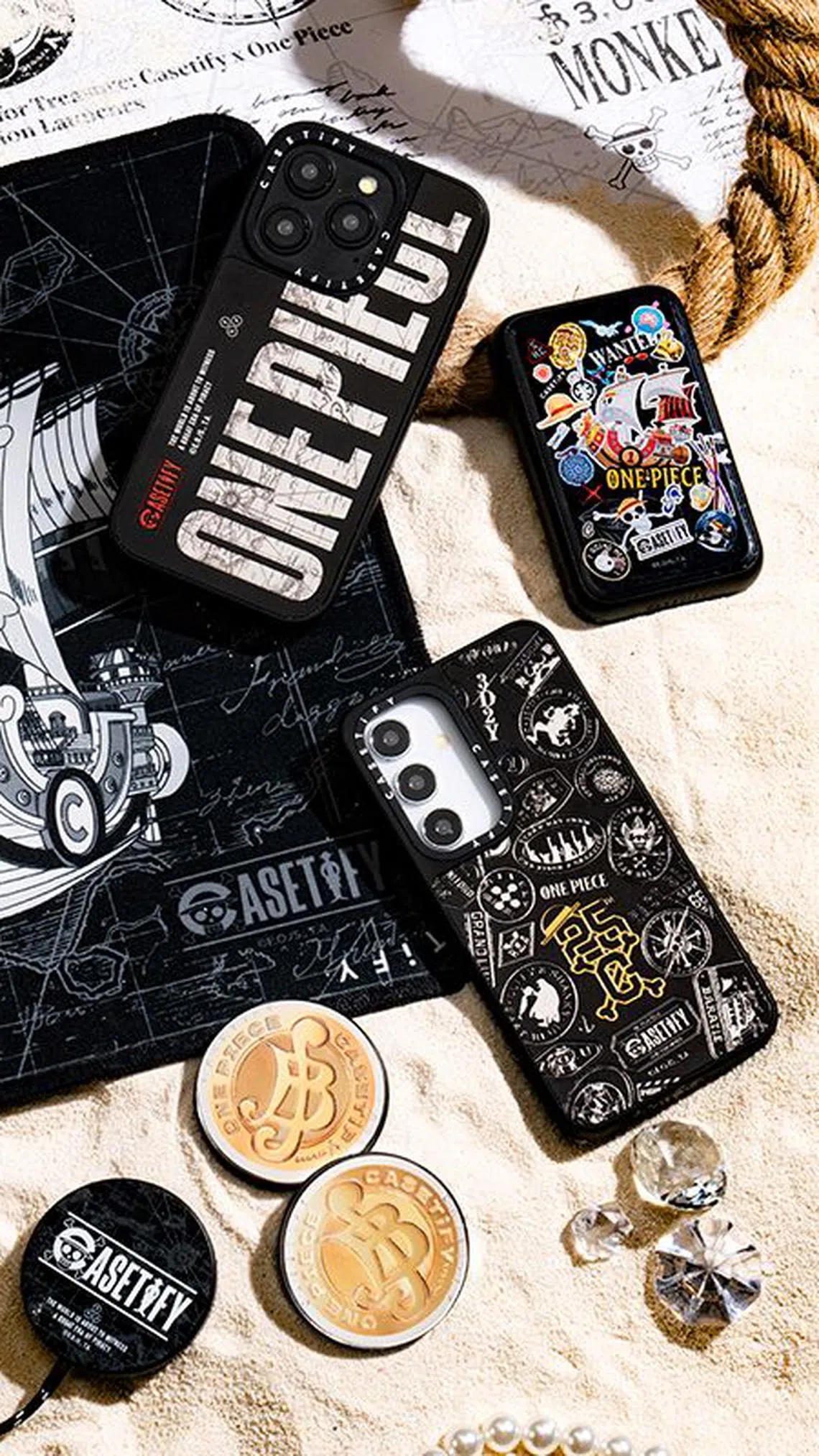 Casetify has launched a new One Piece collection to celebrate the