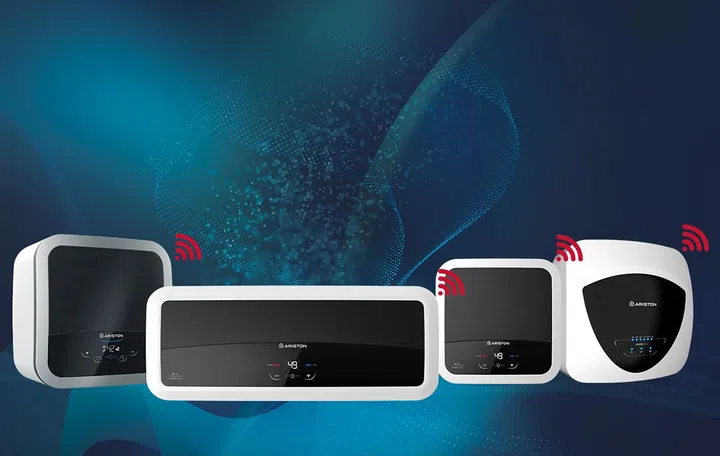 Ariston Wi-Fi range of electric water heaters.