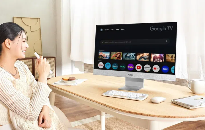 Asus ZenScreen Smart MS27UC. Photo: Asus.