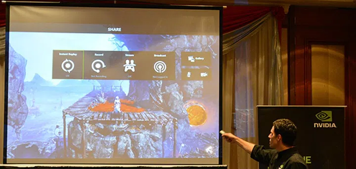 The new sharing features appear as an in-game overlay, so gamers need never exit the game to share their gameplay.